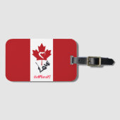 Étiquette À Bagage Balise de bagage (Devant Horizontal)