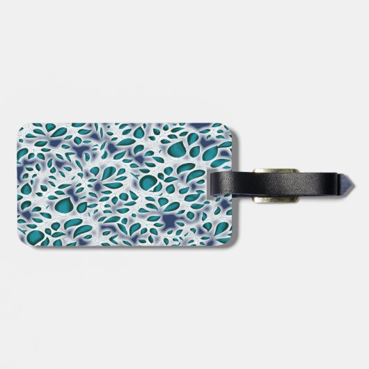 Étiquette À Bagage Balise de bagage (Dos horizontal)