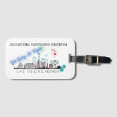 Étiquette À Bagage Balise de bagage (Devant Horizontal)