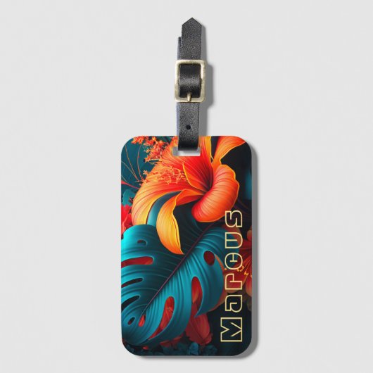 Étiquette À Bagage Balise de bagage (Devant Vertical)