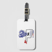 Étiquette À Bagage Balise de bagage (Devant Vertical)