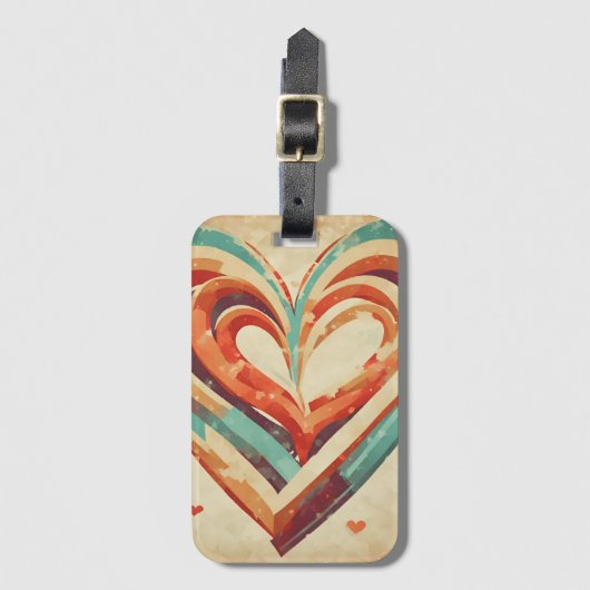 Étiquette À Bagage Balise de bagage (Devant Vertical)