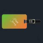 Étiquette À Bagage Balise de bagage<br><div class="desc">Conçu pour les gens du monde entier.</div>