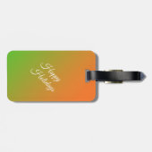 Étiquette À Bagage Balise de bagage (Dos horizontal)