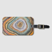 Étiquette À Bagage Balise de bagage 3 D Agate (Devant Horizontal)