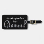 Étiquette À Bagage Balise de bagage à faux-bling Glamma (Devant horizontal)