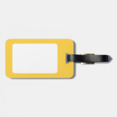 Étiquette À Bagage Balise de bagage à la pomme fine (Dos horizontal)