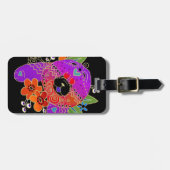 Étiquette À Bagage Balise de bagage à main BINDI (Devant horizontal)