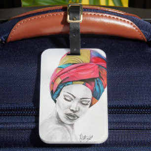 Étiquette À Bagage Balise de bagage acrylique QUÉENIFICENT