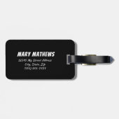 Étiquette À Bagage Balise de bagage Aidez-moi à retirer vos mains (Dos horizontal)