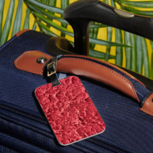 Étiquette À Bagage Balise de bagage américaine couleur solide