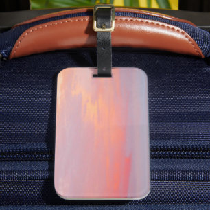 Étiquette À Bagage Balise de bagage américaine couleur solide