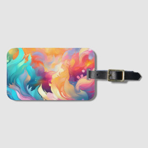 Étiquette À Bagage Balise de bagage — amour pastel