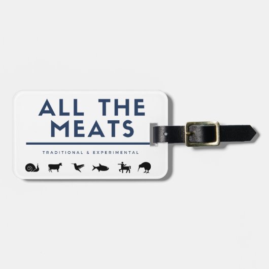 Étiquette À Bagage Balise de bagage ATM (Devant horizontal)