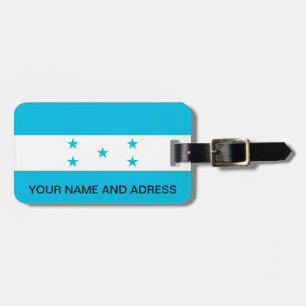 Étiquette À Bagage Balise de bagage avec Drapeau du Honduras