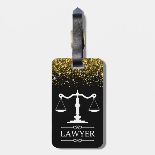 Étiquette À Bagage Balise de bagage avec texte sur l'envers (Dos Vertical)