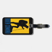 Étiquette À Bagage Balise de bagage Camino de Santiago (Dos horizontal)