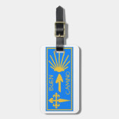 Étiquette À Bagage Balise de bagage Camino de Santiago (Devant Vertical)