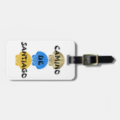 Étiquette À Bagage Balise de bagage Camino de Santiago (Devant horizontal)