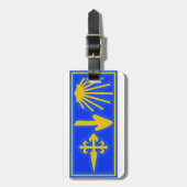 Étiquette À Bagage Balise de bagage Camino de Santiago (Devant Vertical)