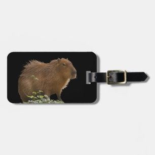 Étiquette À Bagage Balise de bagage Capybara