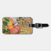 Étiquette À Bagage Balise de bagage citrouille (Devant horizontal)