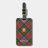 Balise de bagage Clan MacPherson Tartan