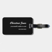 Étiquette À Bagage Balise de bagage Clarinet (Dos horizontal)