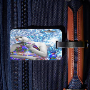Étiquette À Bagage Balise de bagage Cosmic Hitch-hiker