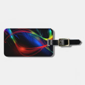 Étiquette À Bagage Balise de bagage couleur (Devant horizontal)