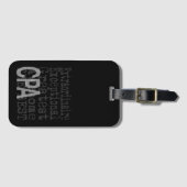 Étiquette À Bagage Balise de bagage CPA Extraordinaire (Devant Horizontal)