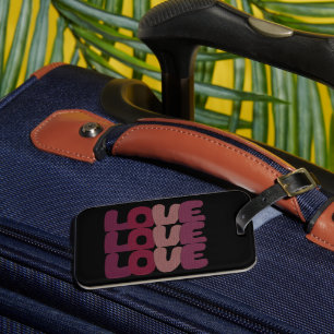 Étiquette À Bagage Balise de bagage d'amour