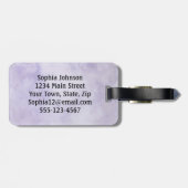 Étiquette À Bagage Balise de bagage de conception de chaussures de ba (Dos horizontal)