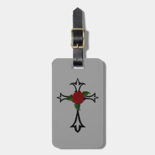 Étiquette À Bagage Balise de bagage de croix tribale personnalisée