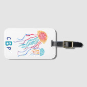 Étiquette À Bagage Balise de bagage de gelée (Devant Horizontal)