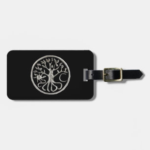 Étiquette À Bagage Balise de bagage de l'arbre de vie personnalisée