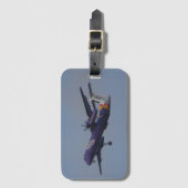 Étiquette À Bagage Balise de bagage de l'avion britannique Flybe (Devant Vertical)