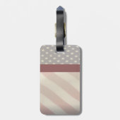 Étiquette À Bagage Balise de bagage de liberté américaine (Dos Vertical)
