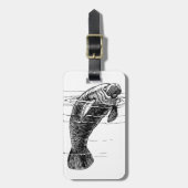 Étiquette À Bagage Balise de bagage de manutention (Devant Vertical)