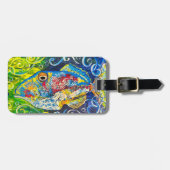 Étiquette À Bagage Balise de bagage de poisson déclencheur (Devant horizontal)