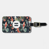 Étiquette À Bagage Balise de bagage de poisson Koi (Devant horizontal)