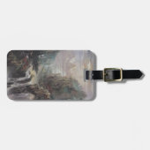 Étiquette À Bagage Balise de bagage de retraite personnalisée en mont (Devant horizontal)