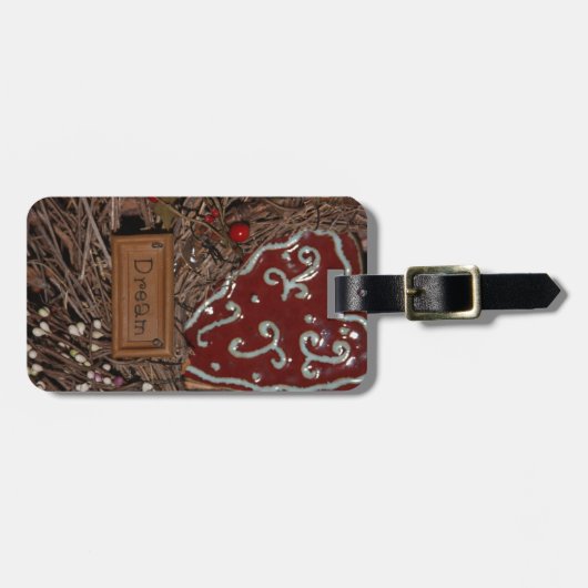 Étiquette À Bagage Balise de bagage de rêve (Devant horizontal)