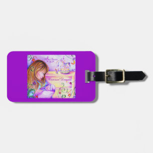 Étiquette À Bagage Balise de bagage de rêve de carrousel avec sangle
