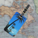 Étiquette À Bagage Balise de bagage de vacances de voyage photo perso<br><div class="desc">Ajoutez une de vos photos préférées. Personnalisez et ajoutez votre nom et vos coordonnées.</div>