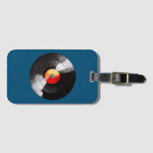 Étiquette À Bagage Balise de bagage de vinyle (Devant Horizontal)