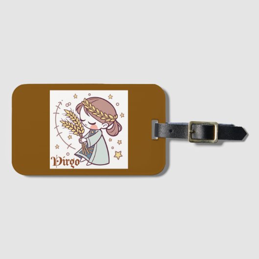 Étiquette À Bagage Balise de bagage de virus (Devant Horizontal)