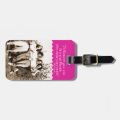 Étiquette À Bagage Balise de bagage des amis (Devant horizontal)