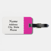 Étiquette À Bagage Balise de bagage des amis (Dos horizontal)