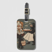 Étiquette À Bagage Balise de bagage des trois ours (Devant Vertical)